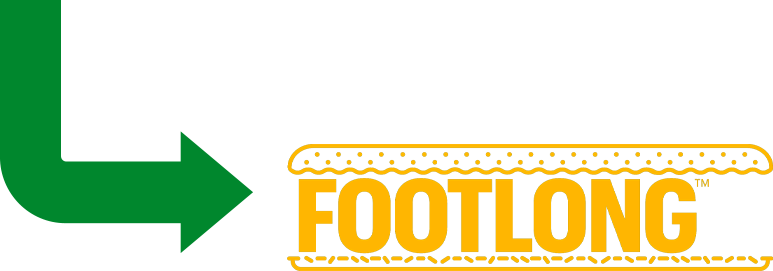 vira um Footlong™ 30cm